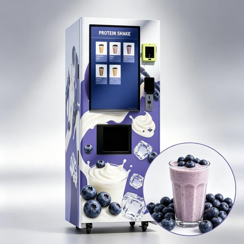 Nutrition Fitness Equipment - Intelligenter Protein-Shake-Spender, Kommerzielles Automatisches Mischsystem mit