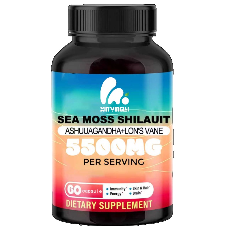 Black Seed Oil Capsule - Shilajit, Seetang, Rote Bete, Löwenmähnenpilz und