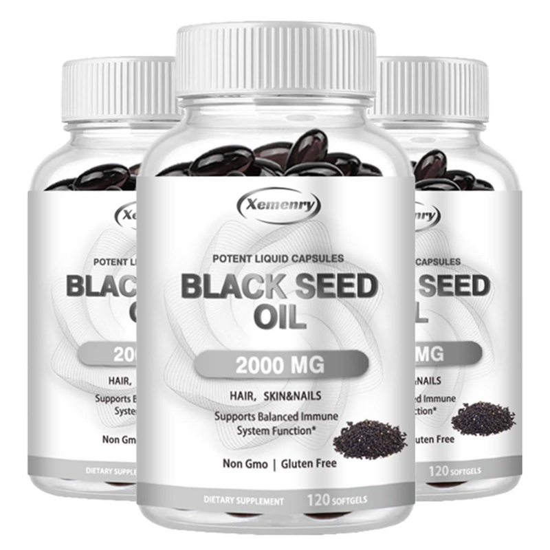 Black Seed Oil Capsule - Schwarzkümmelöl – fördert die Gesamtgesundheit, verbessert