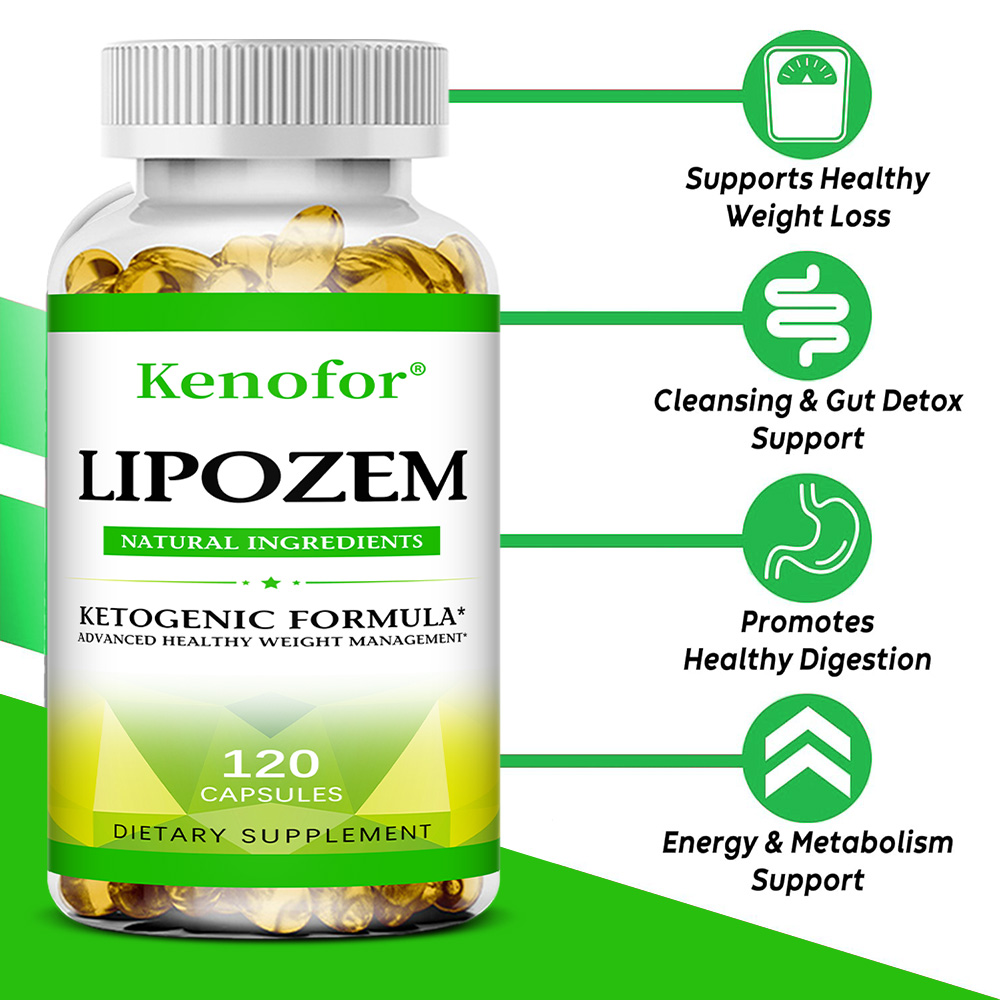 Garcinia Cambogia Extract - Natürliche Liposem-Kapseln – Verdauungsgesundheit, Appetitunterdrückung, Stoffwechsel,