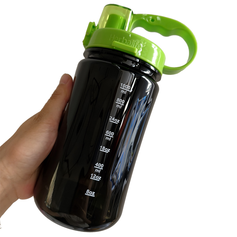 Nutrition Fitness Equipment - Großhandelspreis 1000ml 1L Gesundheits- und Ernährungs-Trinkflasche