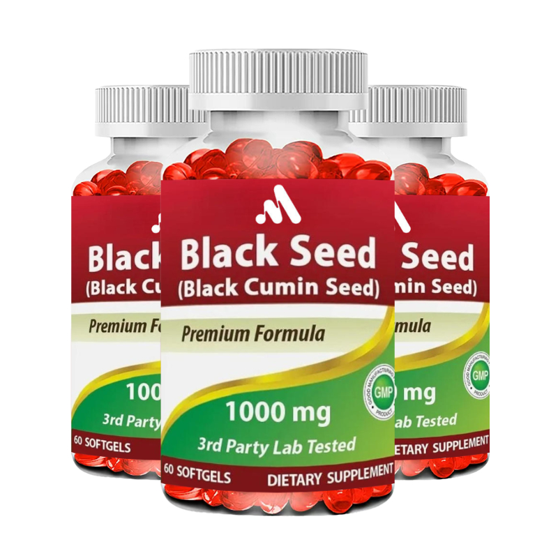 Black Seed Oil Capsule - Schwarzkümmelölkapseln 1000 mg – 100 %