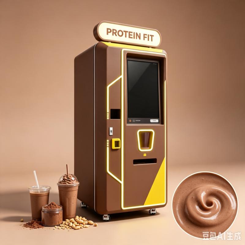 Nutrition Fitness Equipment - Maßgeschneiderter Protein-Shake-Automat mit Automatischer Pulverdosierung und