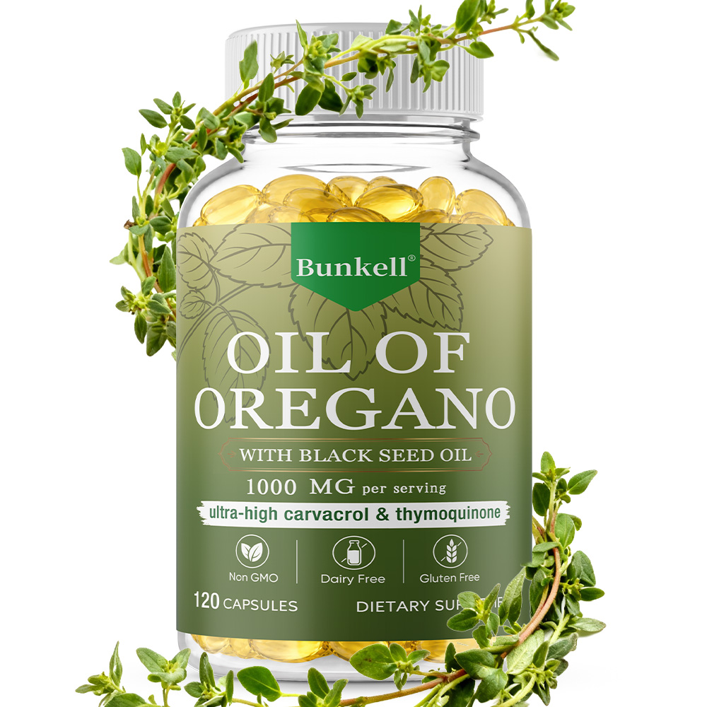 Black Seed Oil Capsule - Oreganoöl mit Schwarzkümmelöl | 2-in-1 Nahrungsergänzungsmittel