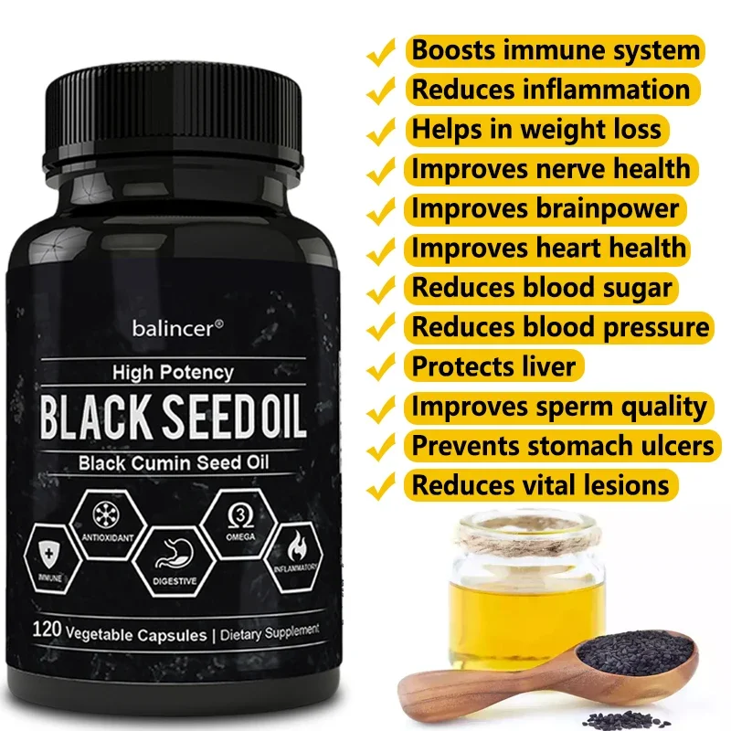 Schwarzkümmel öl-unterstützt d – Black Seed Oil Capsule Bewertung und Preis