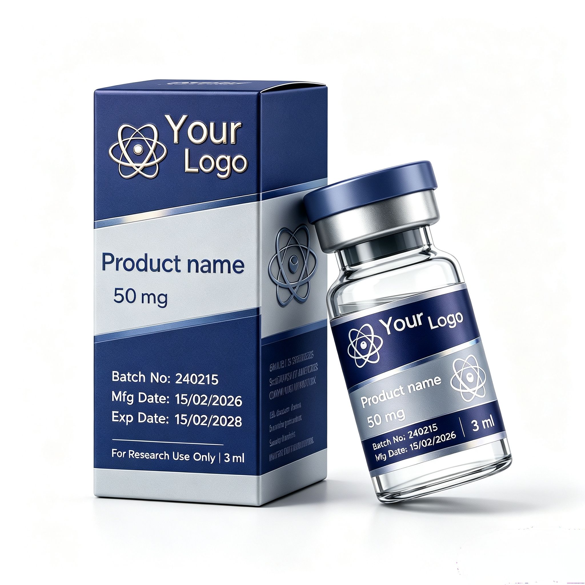Maßgefertigte Peptid-Fläschche – The Nutrition Fitness Bewertung und Preis