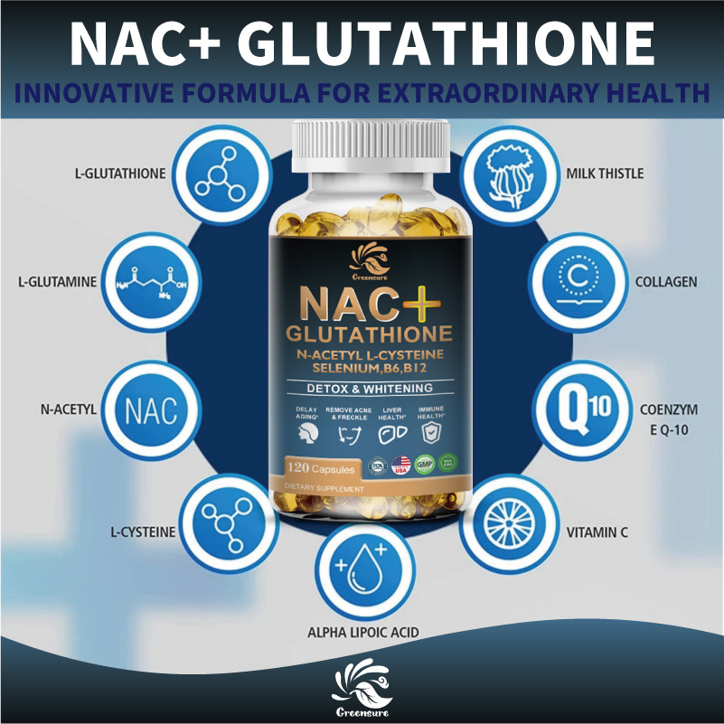 Greensure NAC Glutathion-Kapse – Nac N Acetyl Cysteine Bewertung und Preis