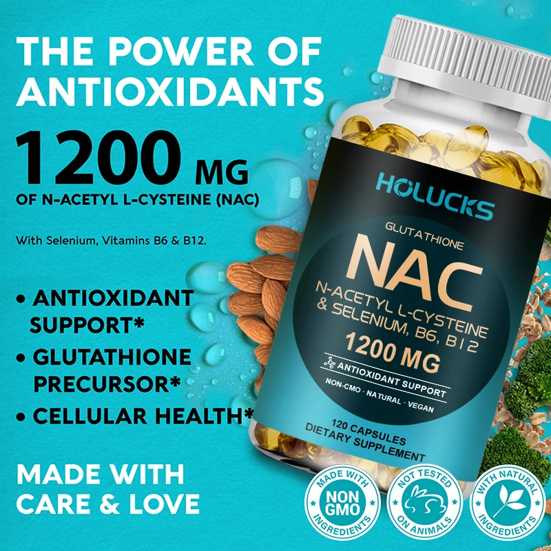 NAC Glutathion Kapseln Nahrung – Nac N Acetyl Cysteine Bewertung und Preis