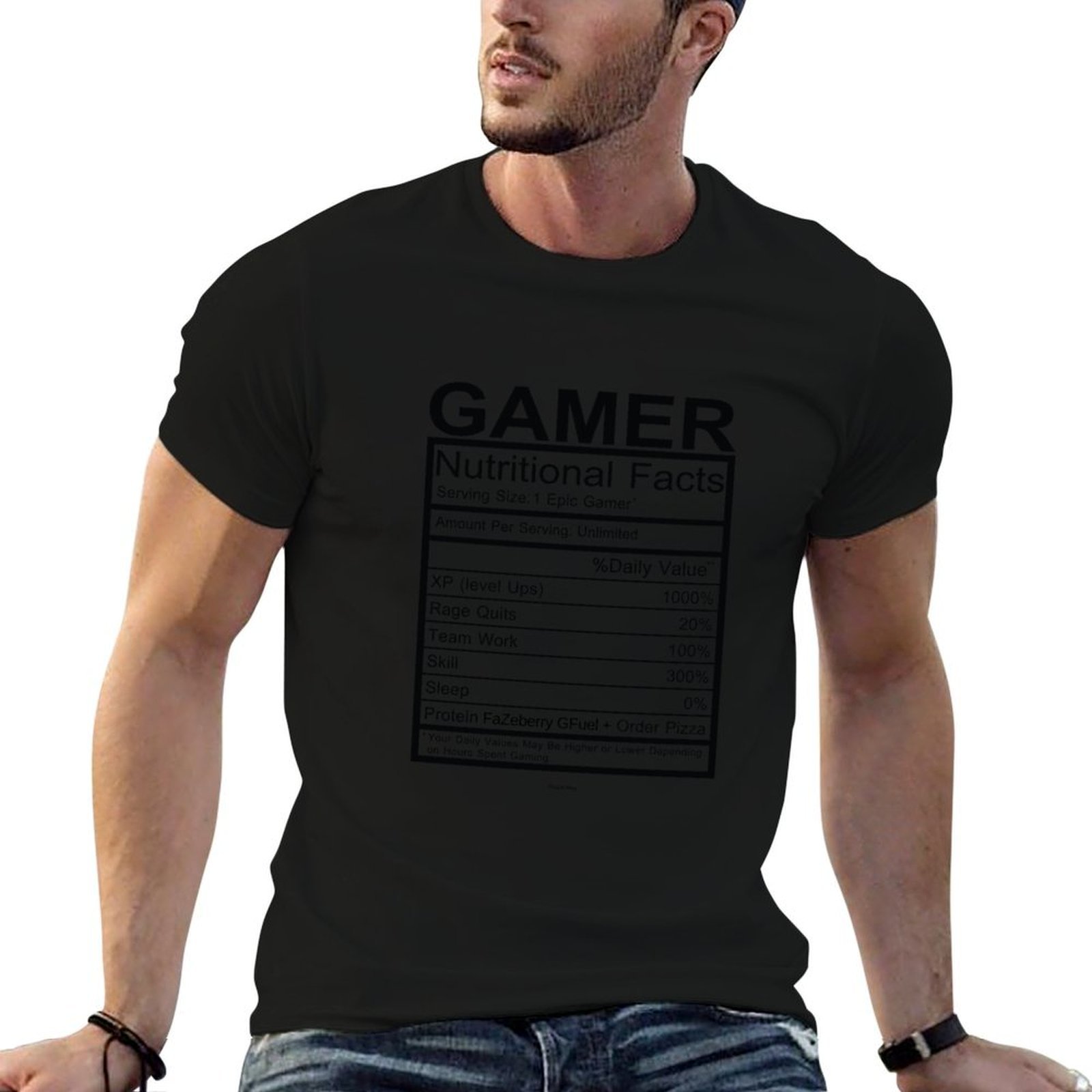 Gamer Nutritional Facts Chart  – The Nutrition Fitness Bewertung und Preis