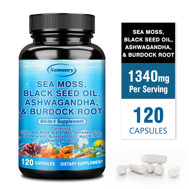 Meeresalgen, Schwarzkümmelöl,  – Black Seed Oil Capsule Bewertung und Preis