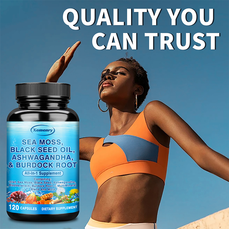 Meeresalgen, Schwarzkümmelöl,  – Black Seed Oil Capsule Bewertung und Preis