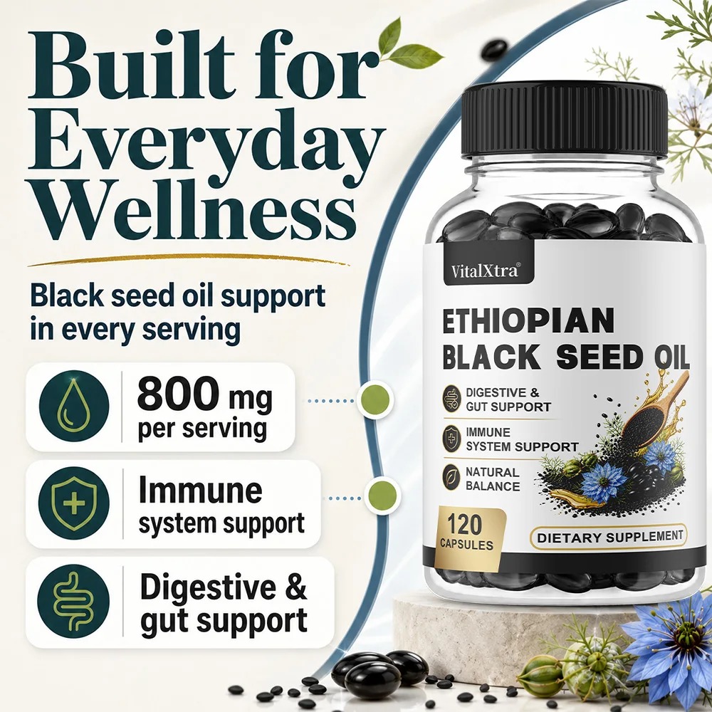 Äthiopisches Schwarzkümmelöl S – Black Seed Oil Capsule Bewertung und Preis