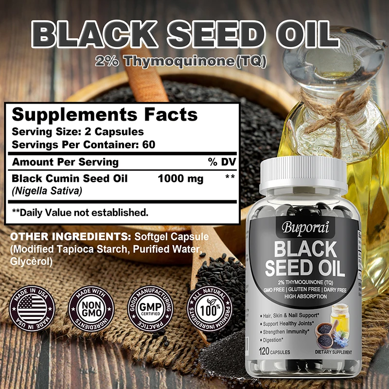 Premium Schwarzkümmelöl 120 Ka – Black Seed Oil Capsule Bewertung und Preis