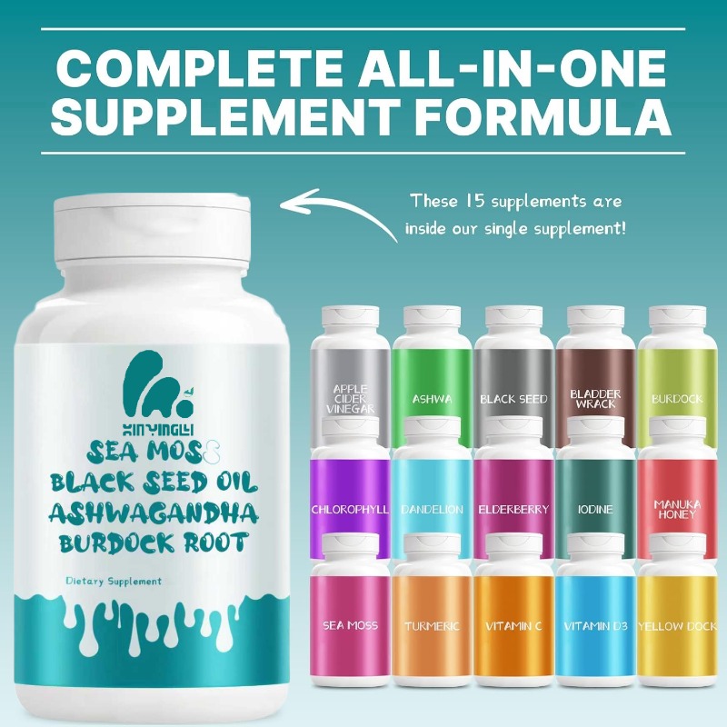 Schwarzkümmelöl, Algenkapseln, – Black Seed Oil Capsule Bewertung und Preis