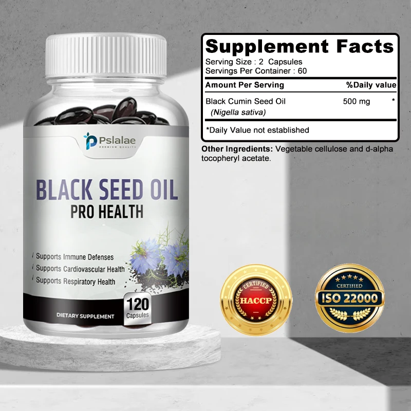 Bio-Schwarzkümmelöl - Unterstü – Black Seed Oil Capsule Bewertung und Preis