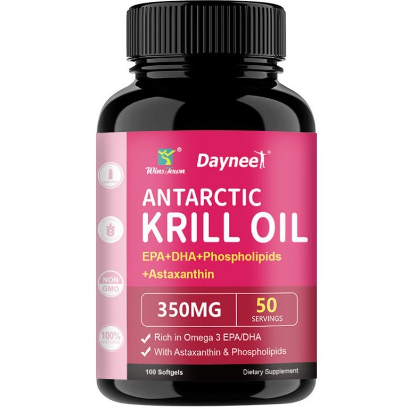 Krillöl-Weichkapseln ergänzen  – The Nutrition Fitness Bewertung und Preis