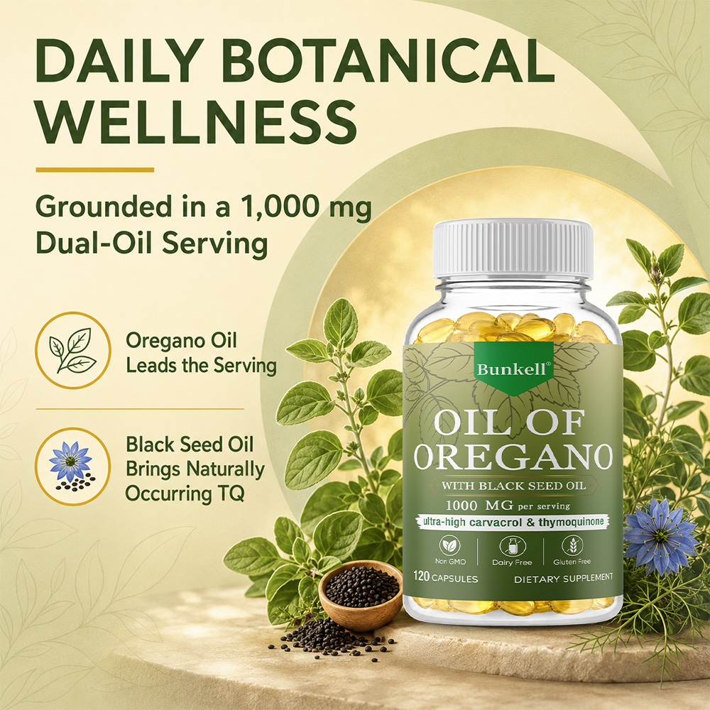 Oreganoöl mit Schwarzkümmelöl  – Black Seed Oil Capsule Bewertung und Preis