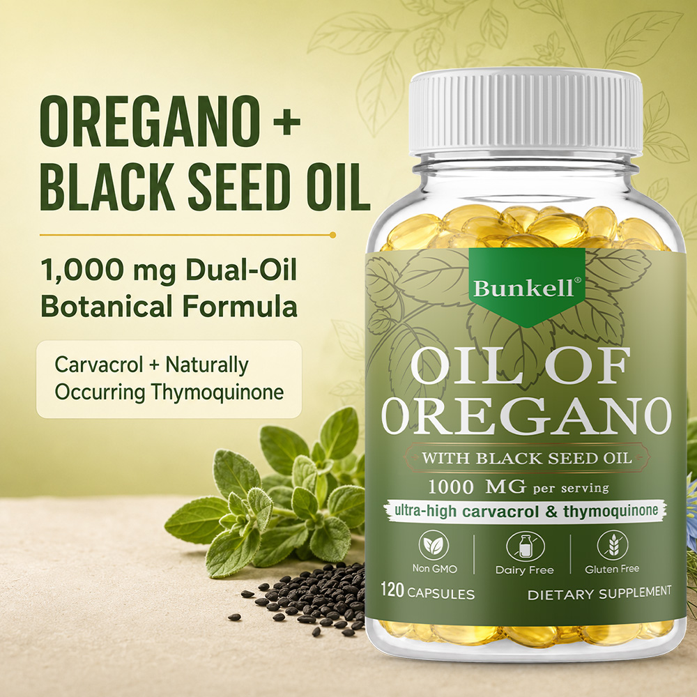 Oreganoöl mit Schwarzkümmelöl  – Black Seed Oil Capsule Bewertung und Preis